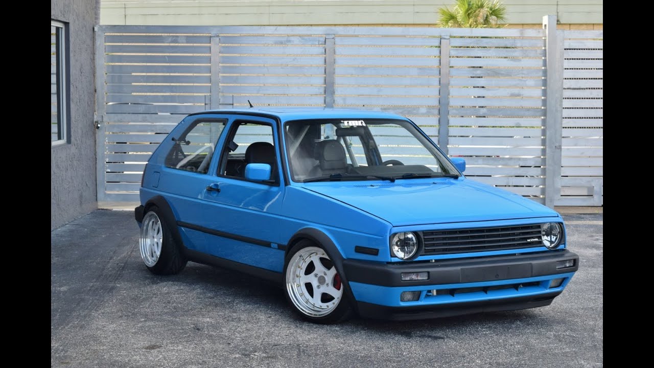1992 Volkswagen GOLF Mk2 VR6 Swapped SHOW CAR WALKAROUND AND IN CAR PULLS (Sold)