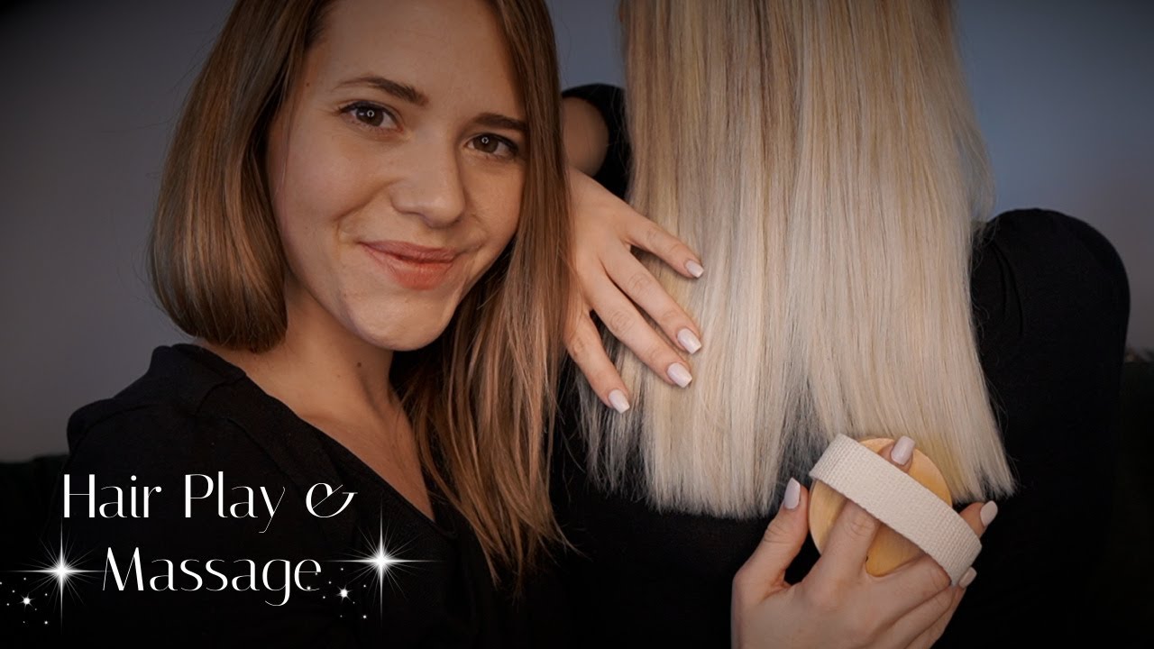ASMR Sanftes HAIRPLAY & MEHR ❤️ Haarbürsten, Lotion, Rückenmassage ... | ASMR in German/Deutsch
