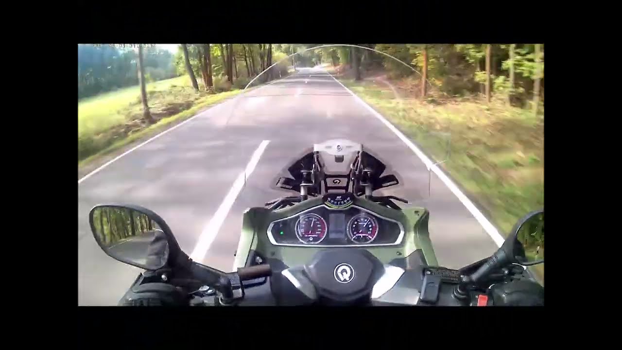 Scooter Quadro QV³ on speed