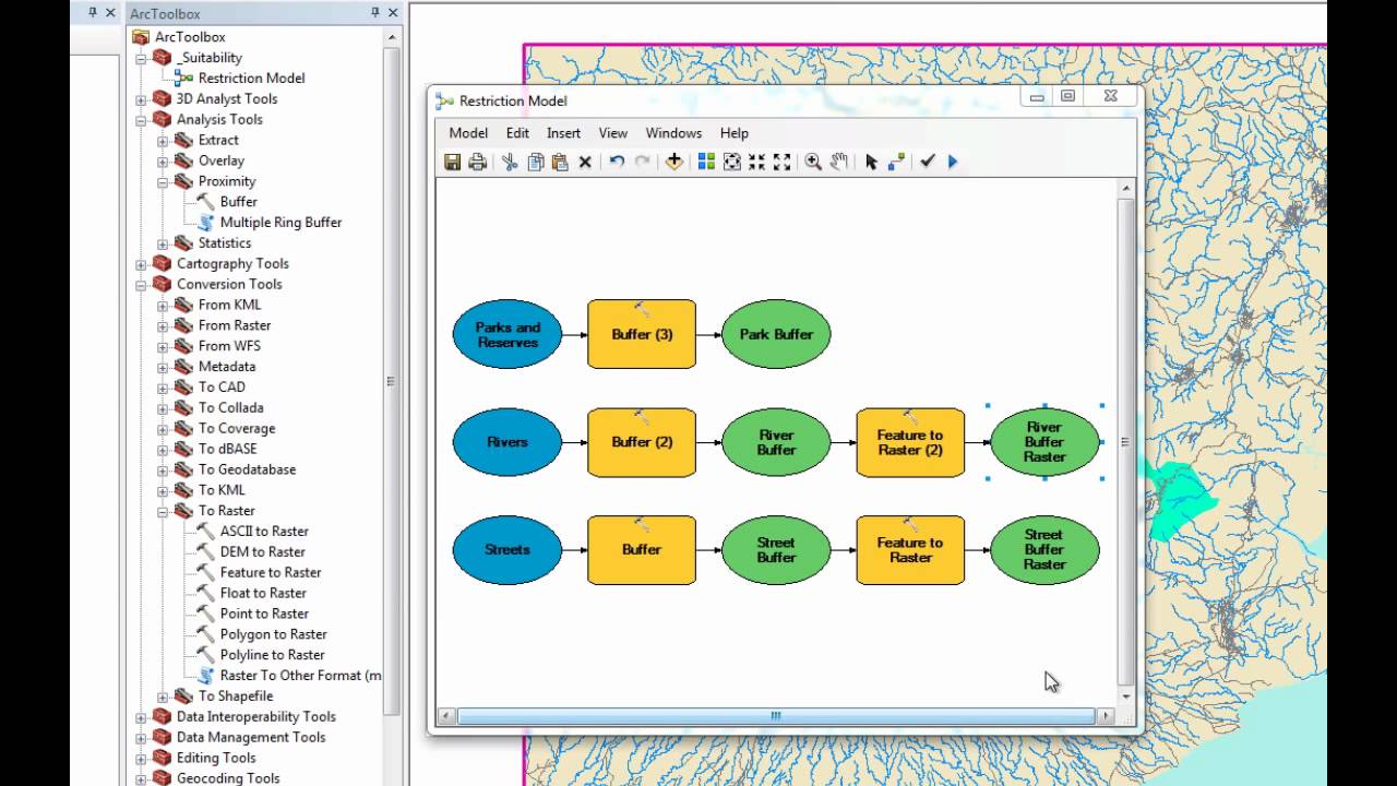 Suitability Analysis with ArcGIS (Part 1 Restriction Model)