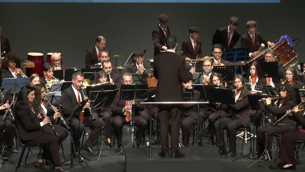 Gran concierto de la Agrupación Musical Ciudad de Valdepeñas por Santa Cecilia.