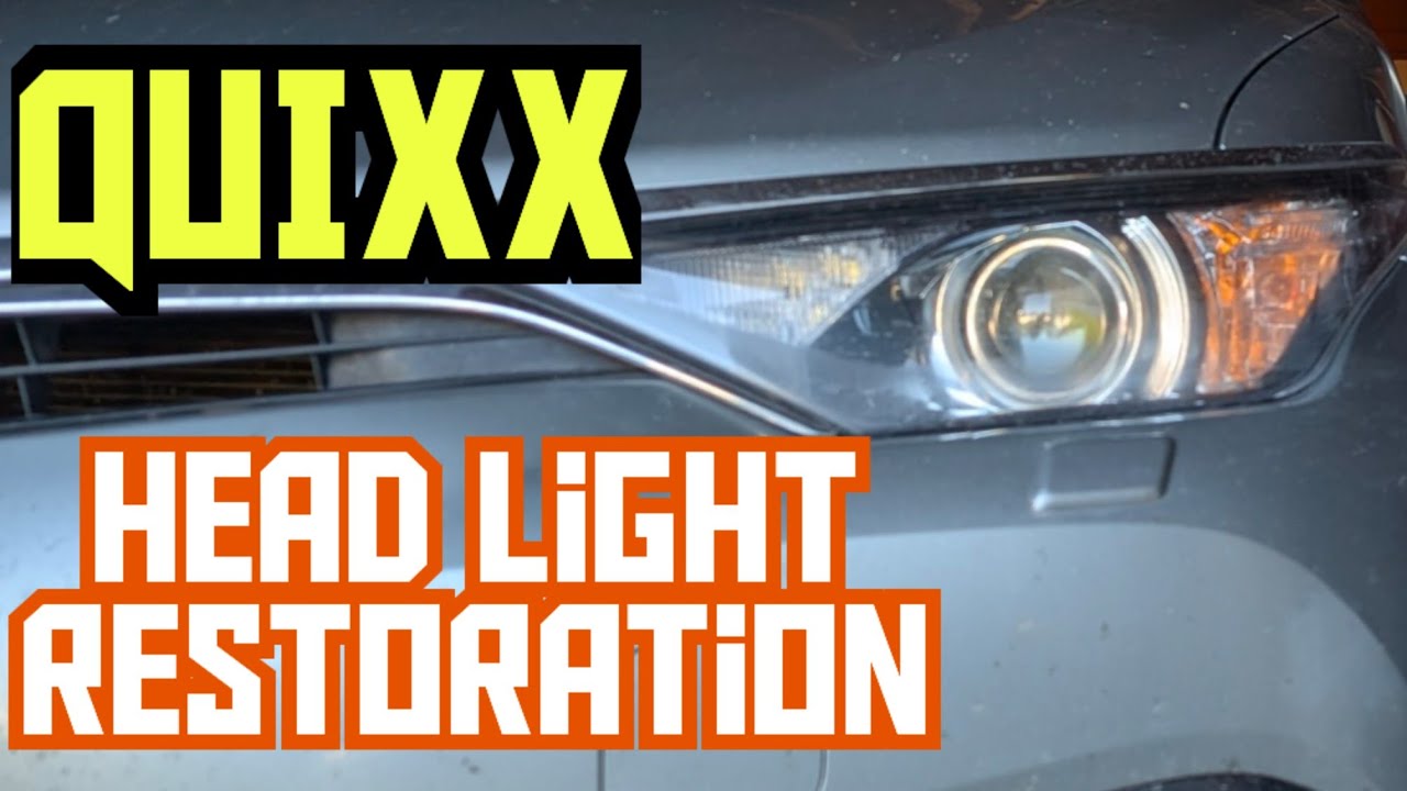 Head light Restoration (using Quixx Kit) #headlight #restoration #quixx