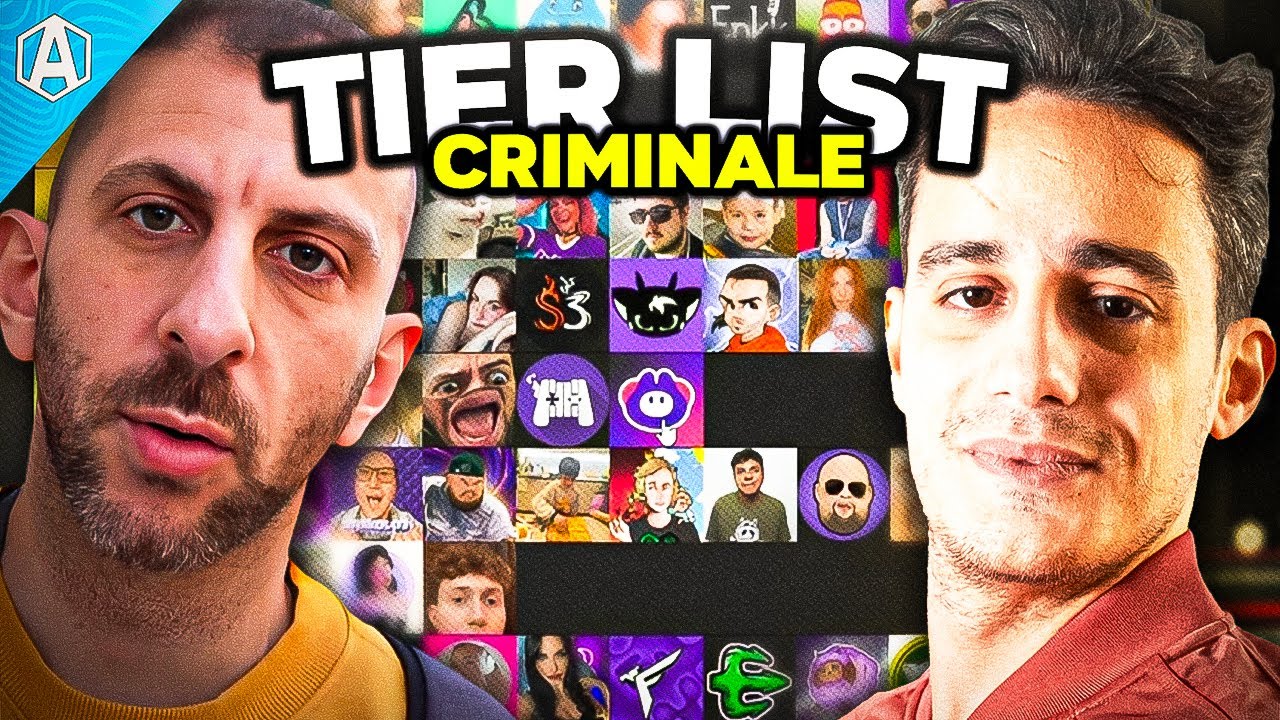 TIER LIST CRIMINALE degli STREAMER con FRANCHINO!