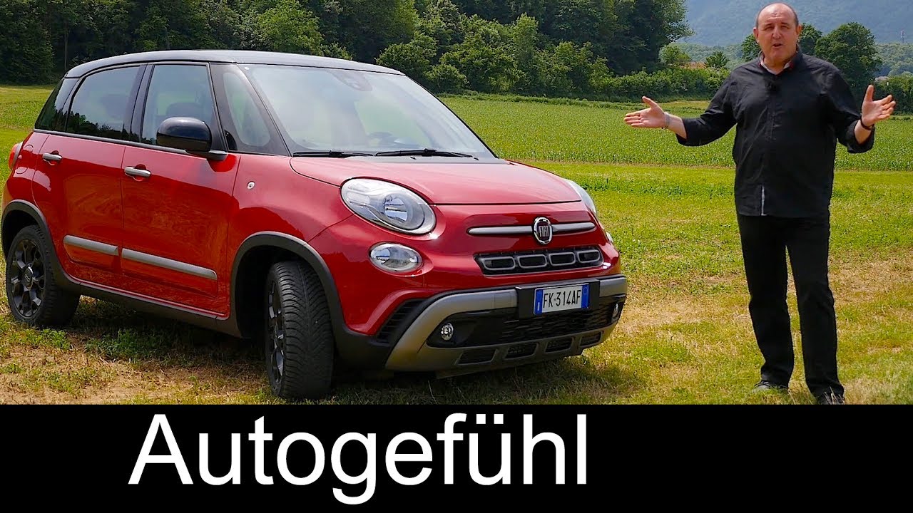 Fiat 500L Cross FULL REVIEW MPV Facelift new 500 L neu 2018 - Autogefühl