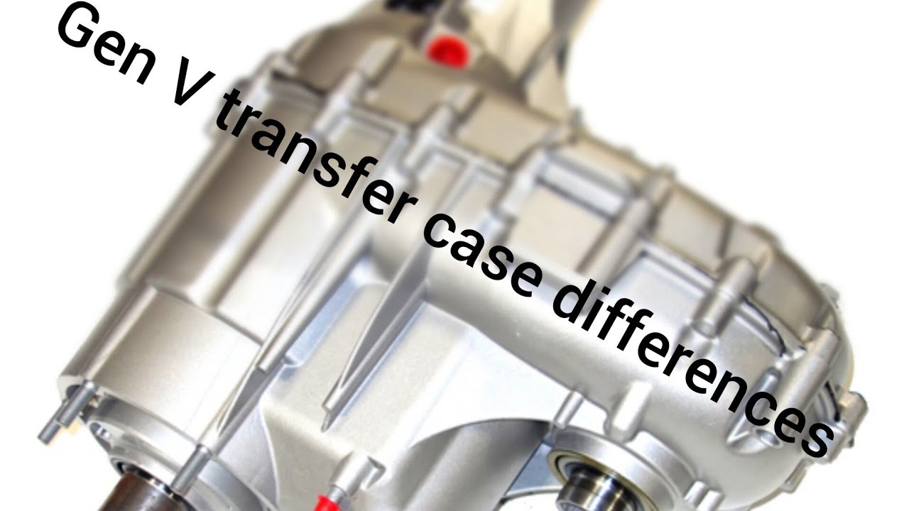 GM transfer case differences explained