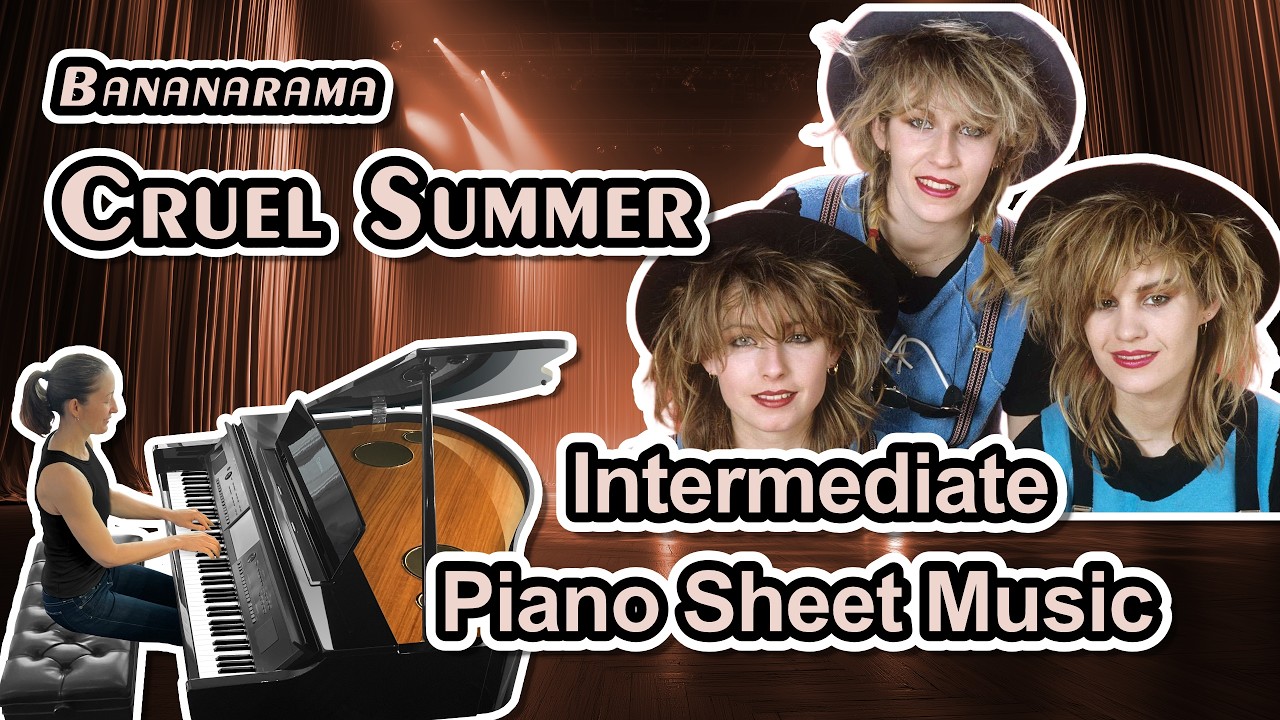 Cruel Summer (Ace of Base) - Piano Sheet Music for Intermediates