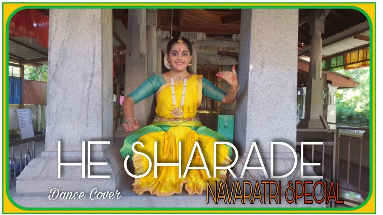 He Sharade | Classical Dance Cover | Navaratri Special | Vidushi Vaishnavi V Prabhu