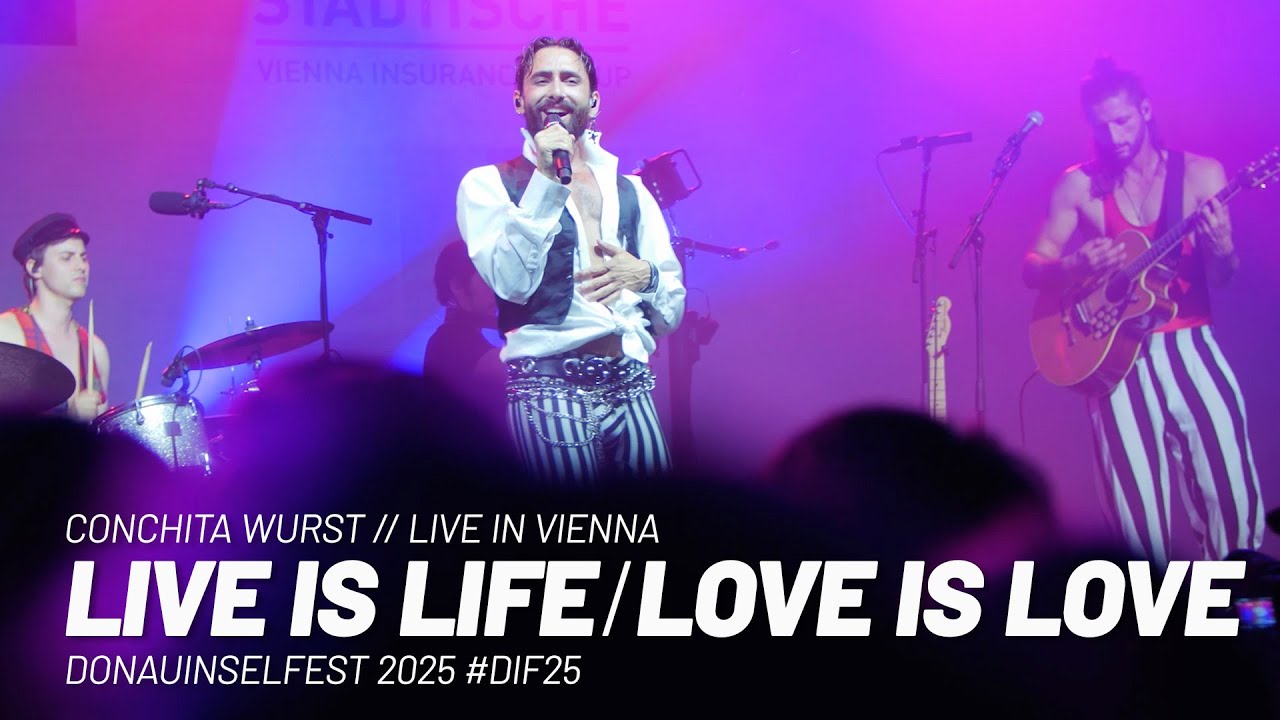 Conchita Wurst – Live is Life / Love is Love – Donauinselfest 2025
