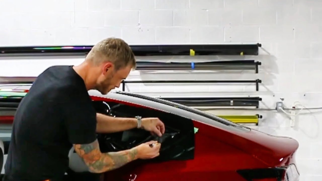 How to Wrap Chrome Trim - Tesla Model 3 / S Chrome trim delete (part 2)