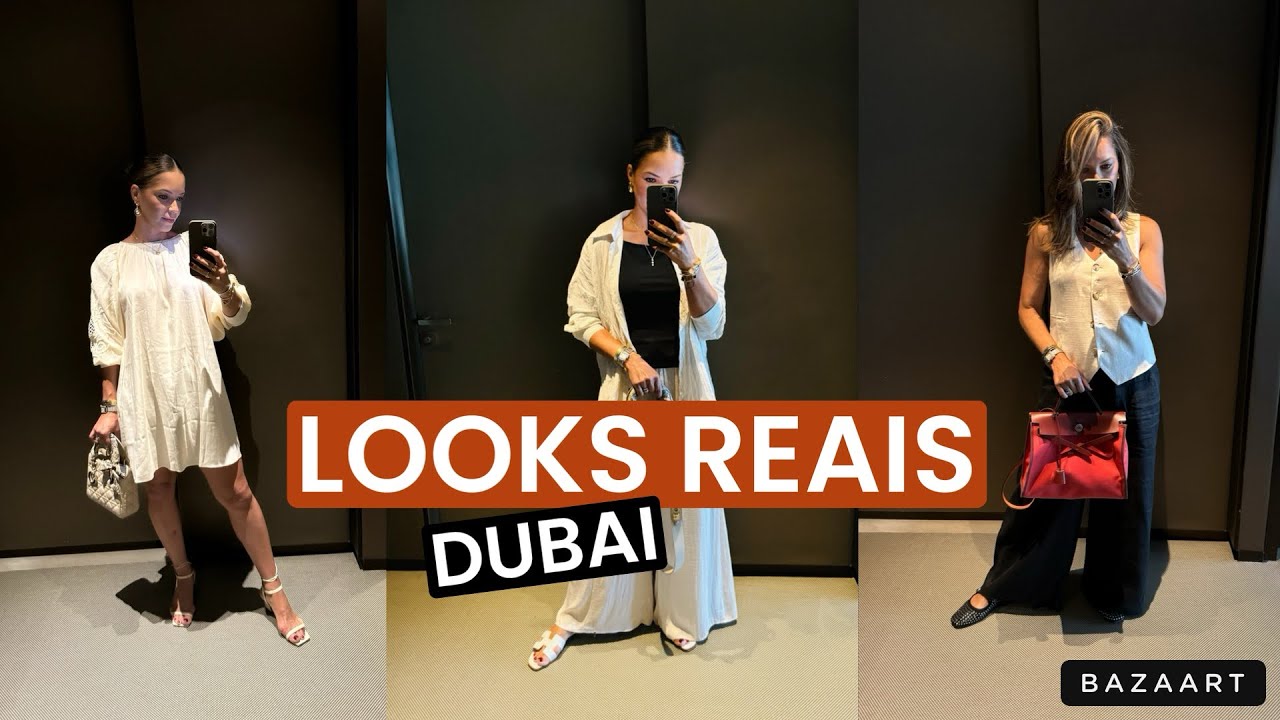 LOOKS QUE USEI EM DUBAI 😘