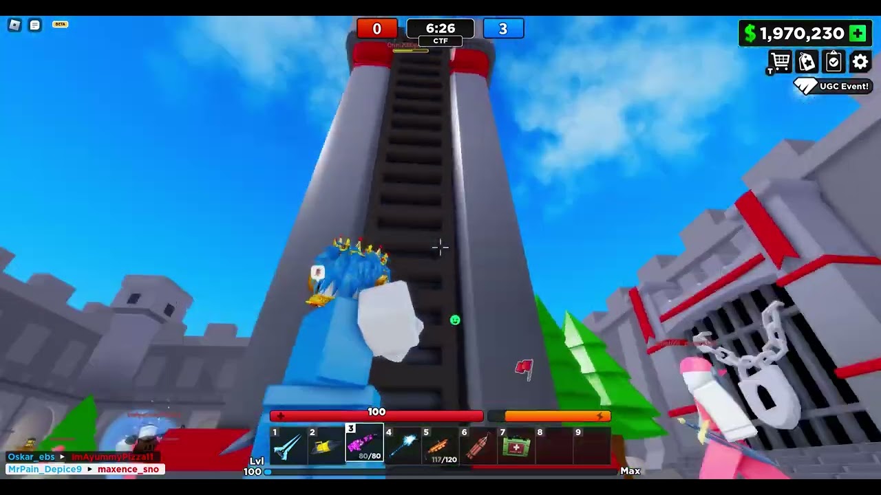 100+ kill on flag wars