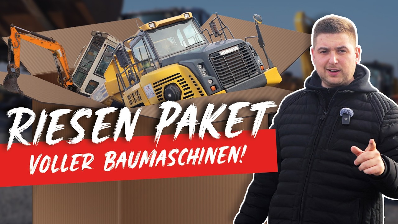 Mega-Investition! Bagger, Dumper & vieles mehr | VH Maschinen & Technik
