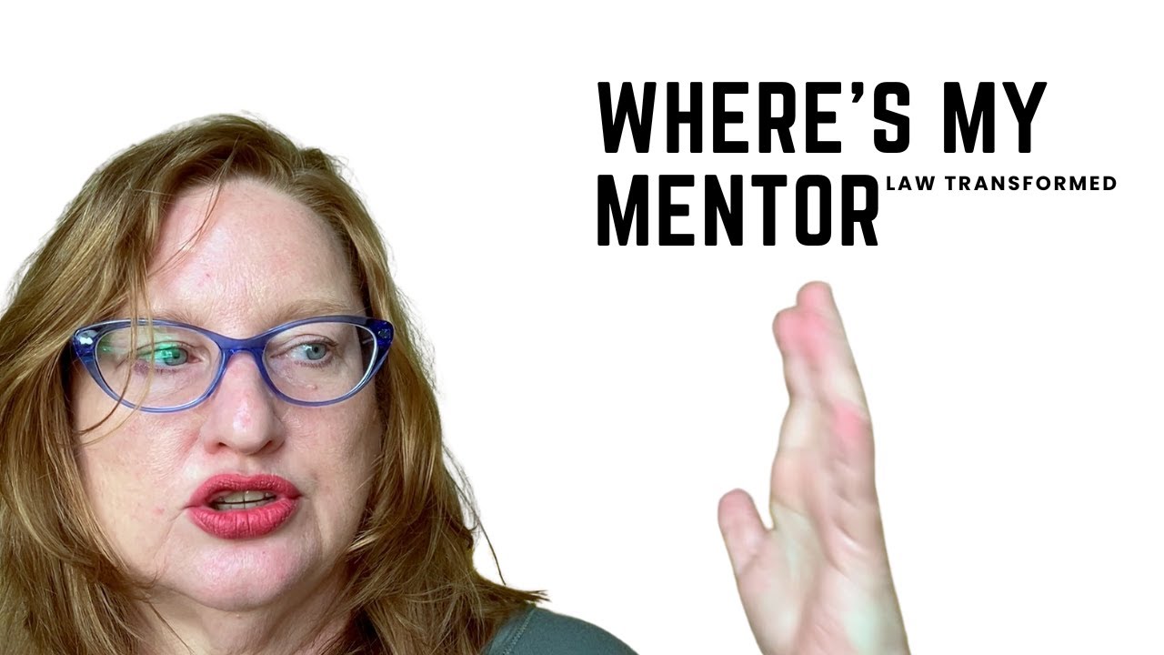 How to identify and find a mentor for your legal practice.