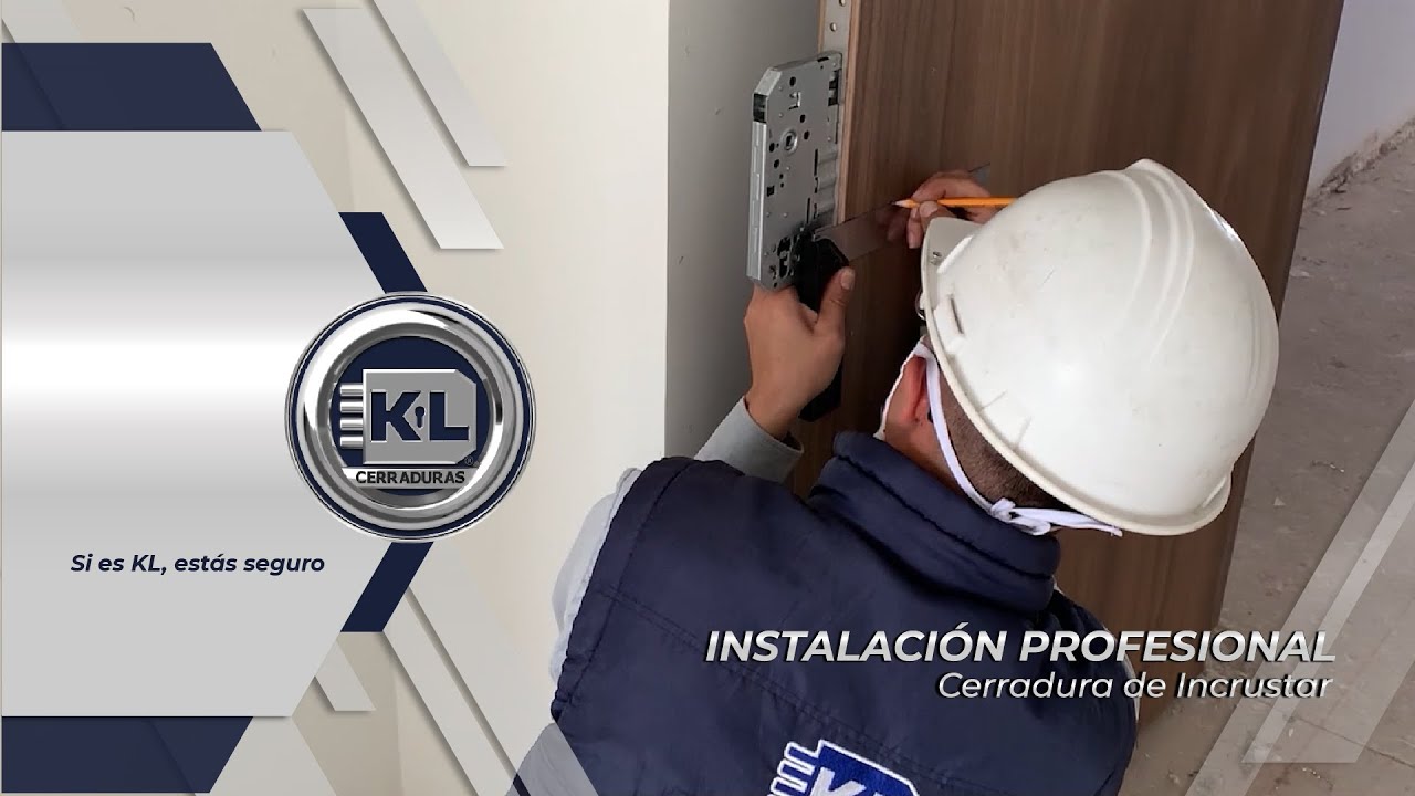 Instalación Profesional Cerradura de Incrustar