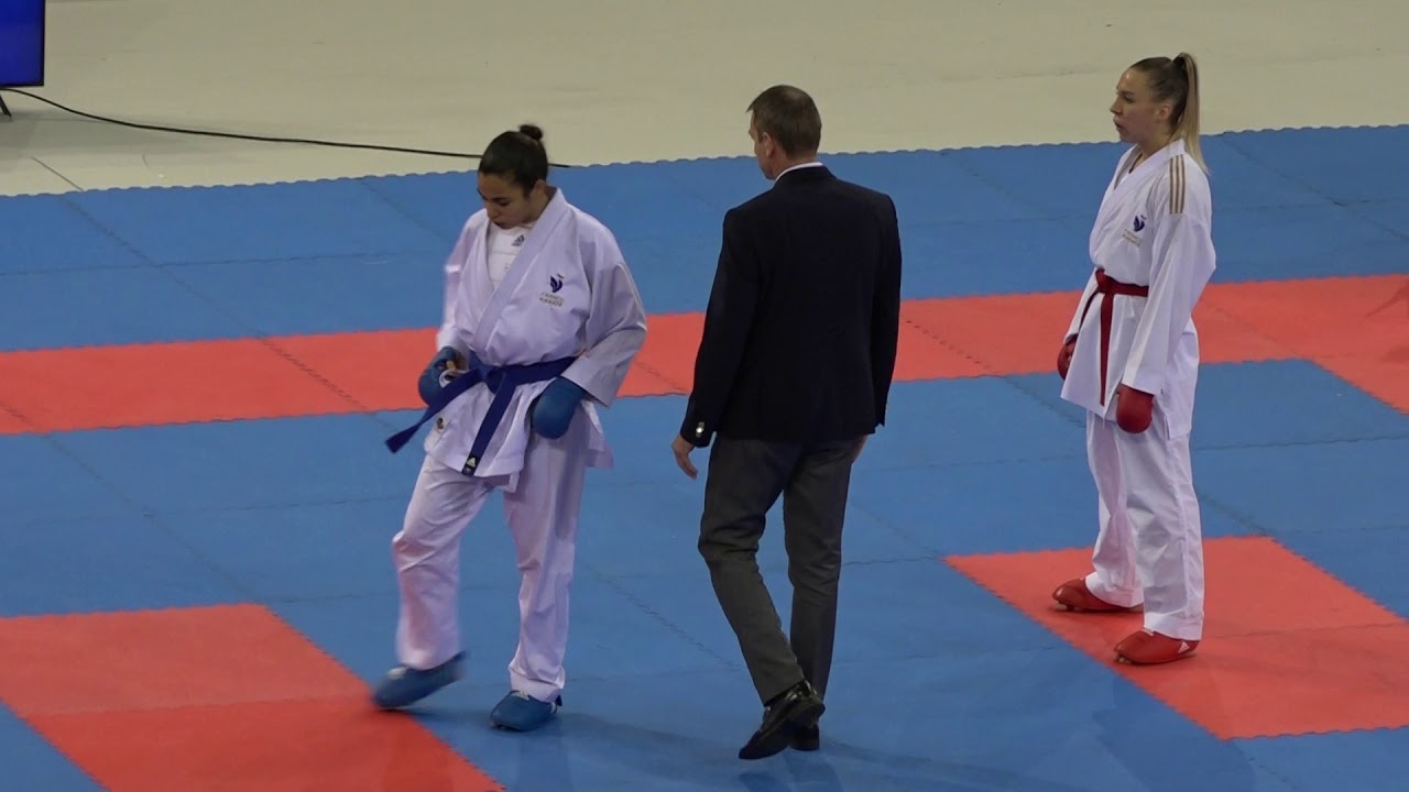 Premier League 2019 Madrid Female-61 Philippe Gwendoline (FRA) vs Heurtault Leila (FRA)