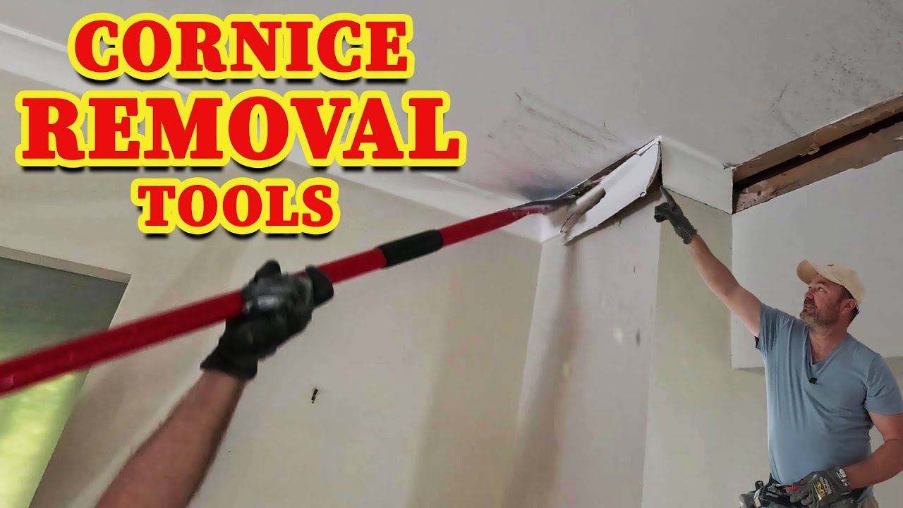 How to Remove Plaster Cornice & with What Tool