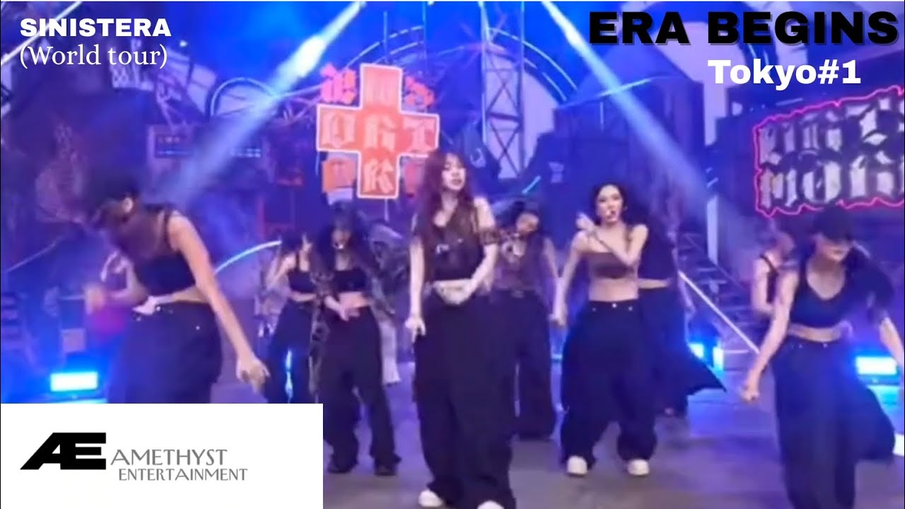 SINISTERA - 'Locked & Loaded' [ERA BEGINS] LIVE PERFORMANCE AT TOKYO (World tour) 