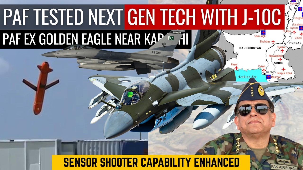 PAF Tested Next Gen Tech with J-10C | Exercise Golden Eagle | Defence Outpost