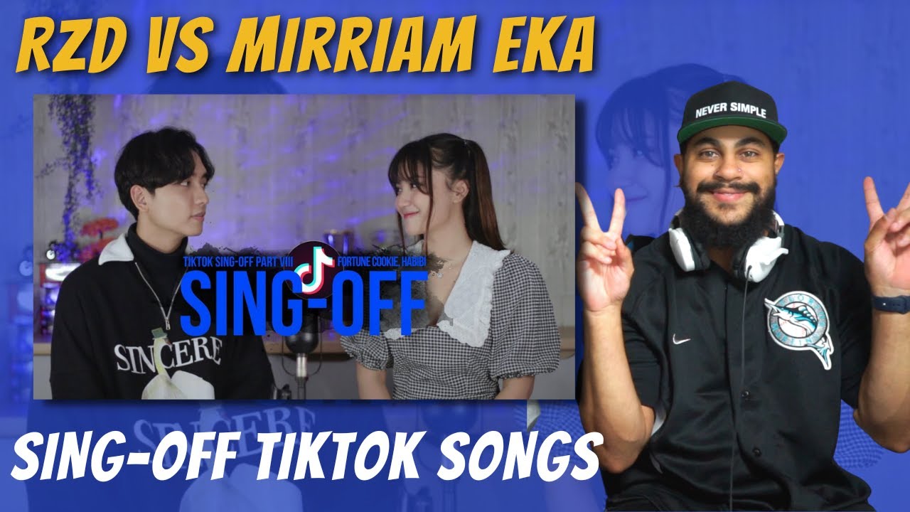 RZD VS Mirriam Eka | SING-OFF TIKTOK SONGS | REACTION