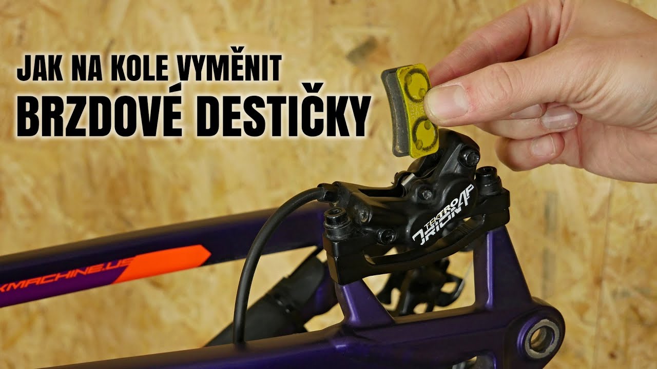 Jak vyměnit brzdové destičky na horském kole