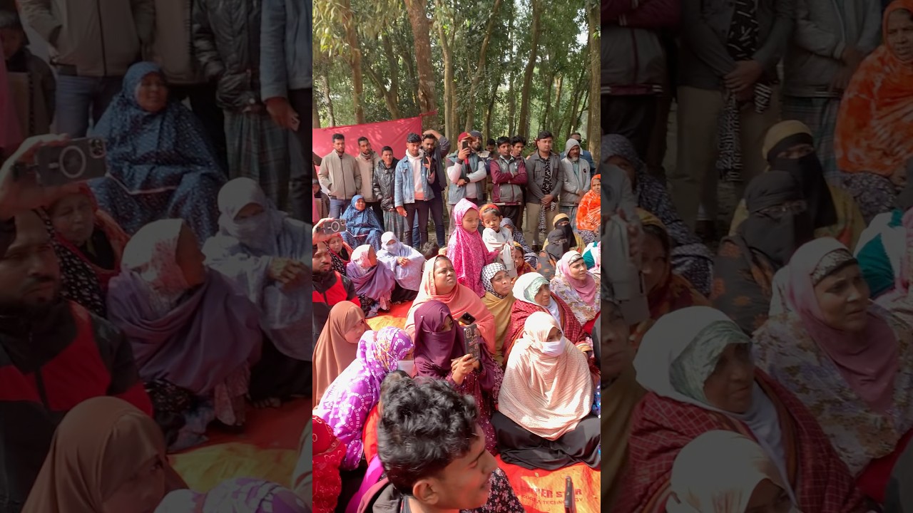 মা বোনদের সাথে হাসনাত আবদুল্লাহর নির্বাচনী গনসংযোগ || Hasnat Abdullah's speech