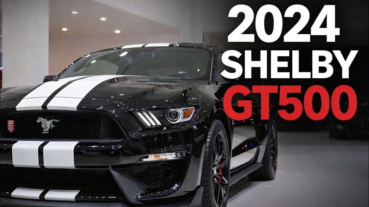 Ford Mustang Shelby GT500 2024 года