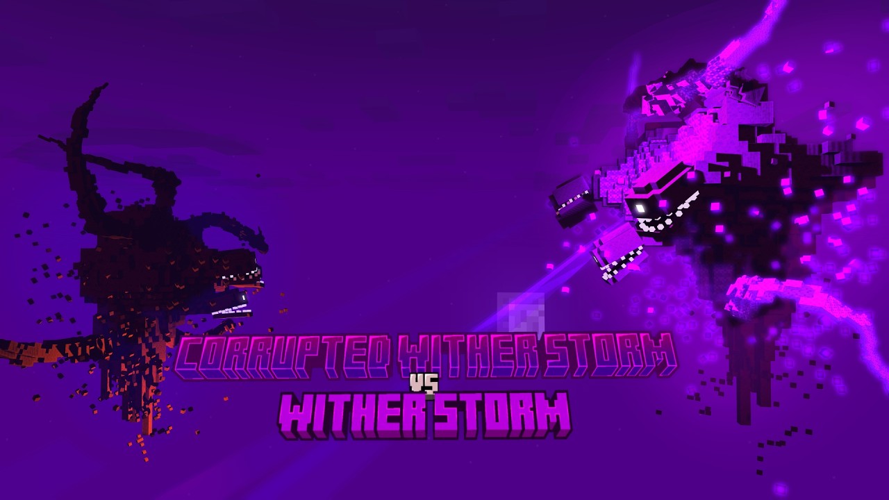 Corrupted Wither Storm V.S. Wither Storm 1