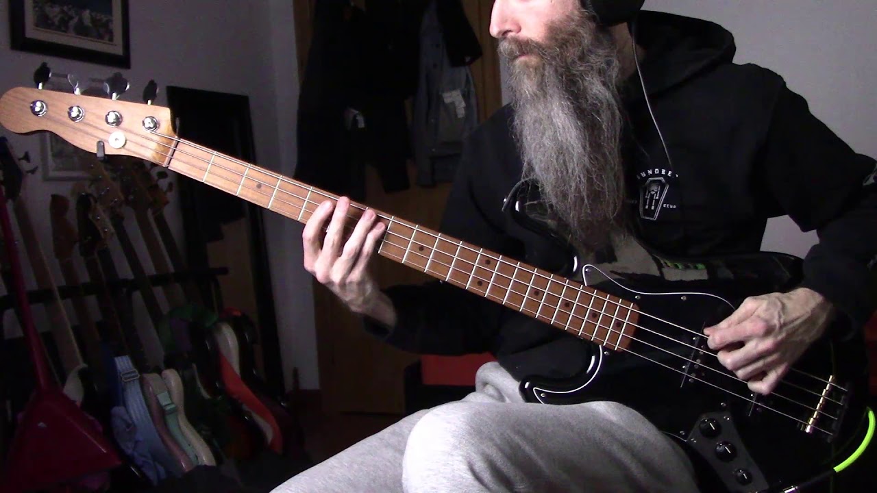 ISOLATED BASS TRACK for Green Day - Sassafras Roots (bass cover)