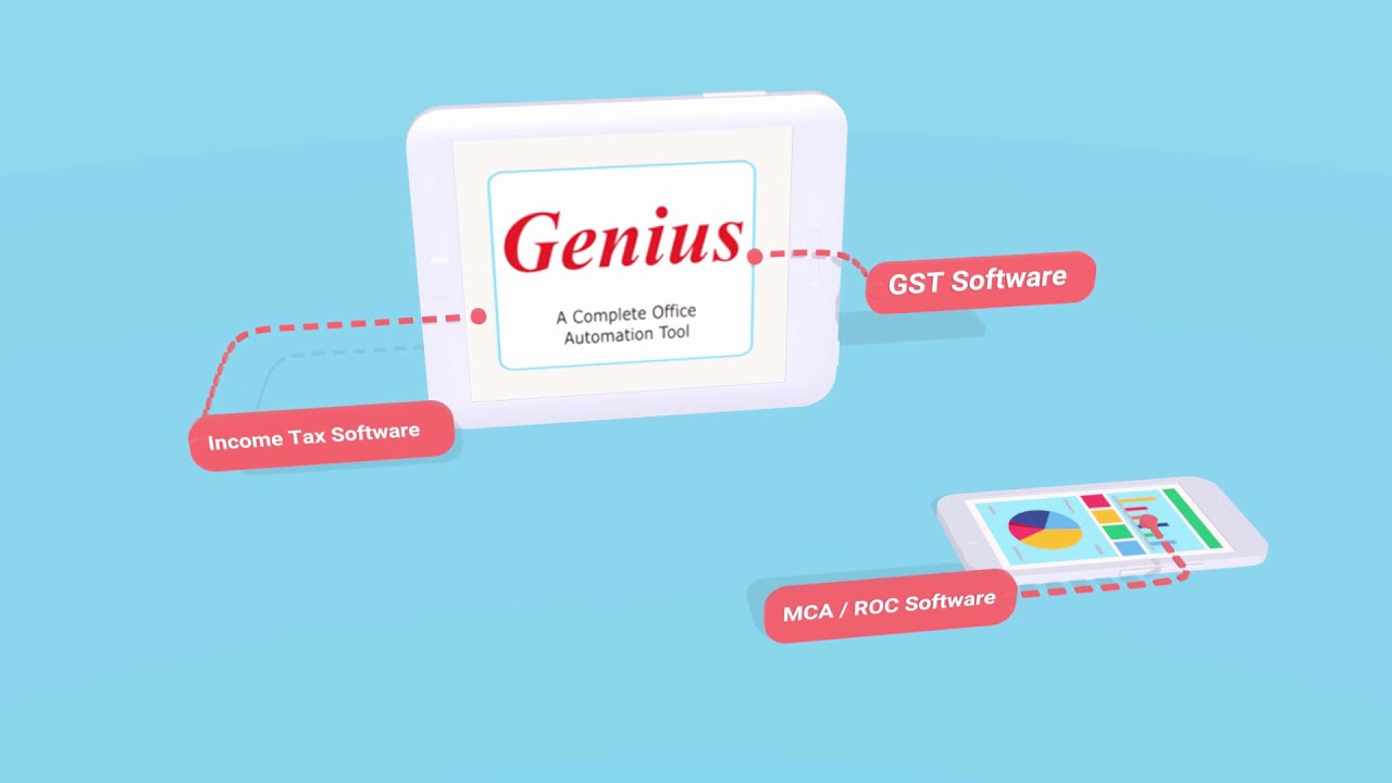 Buy Genius Income Tax - TDS - Audit Software - GST Software Only from us. National Level Tie-up.. !!