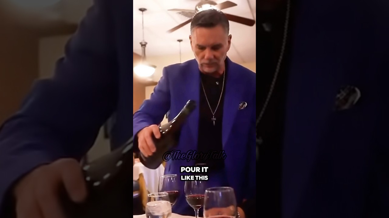Michael Franzese - How To Pour Wine At A Sit Down
