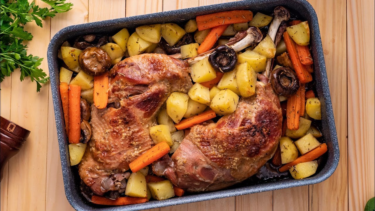 Pulpe de curcan la tava - Idei de retete