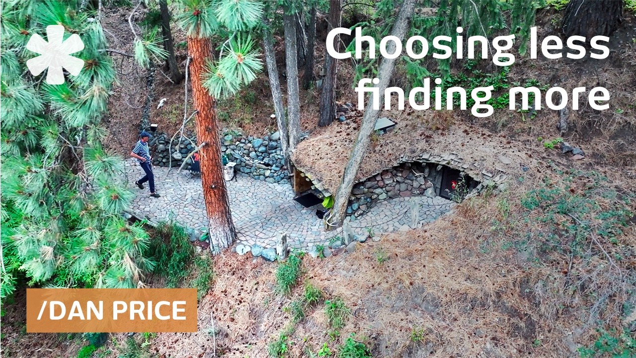 35 years underground: Dan Price's living free on tranquil river meadow