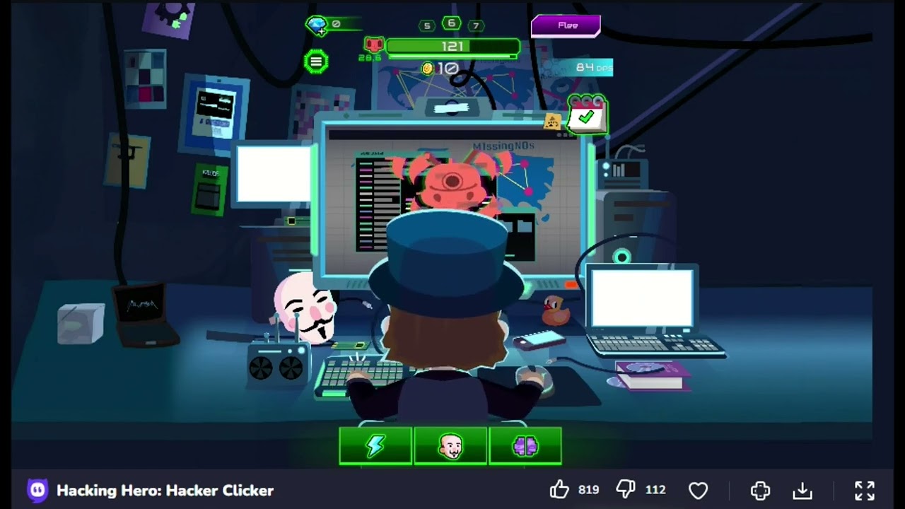 Hacking Hero: Hacker Clicker (2023) by Tapps Games