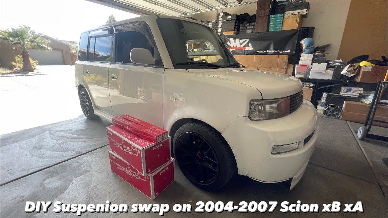 DIY: shock / strut change on a Scion xB.  See how EASY it is to do.