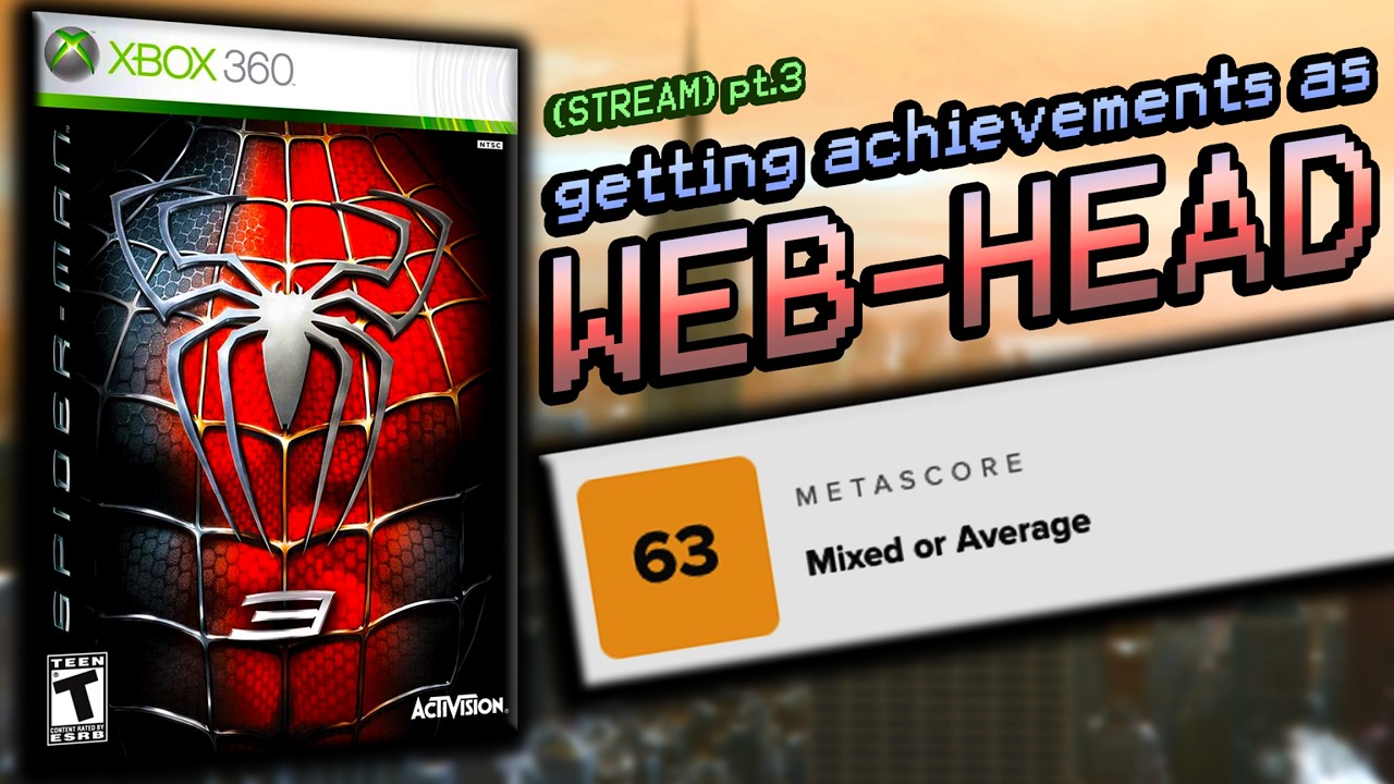 Playing Spider-Man 3 on my Xbox 360 (pt.3)
