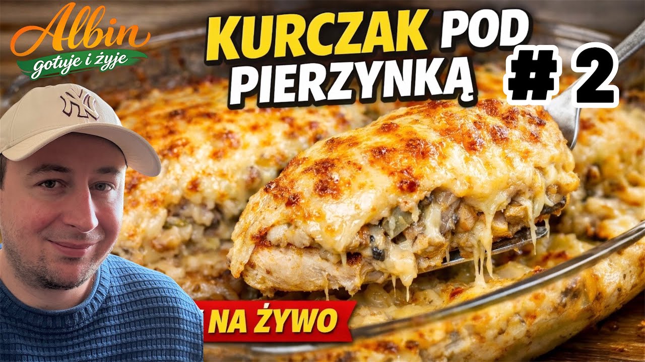 Albin Gotuje i Żyje nadaje na żywo