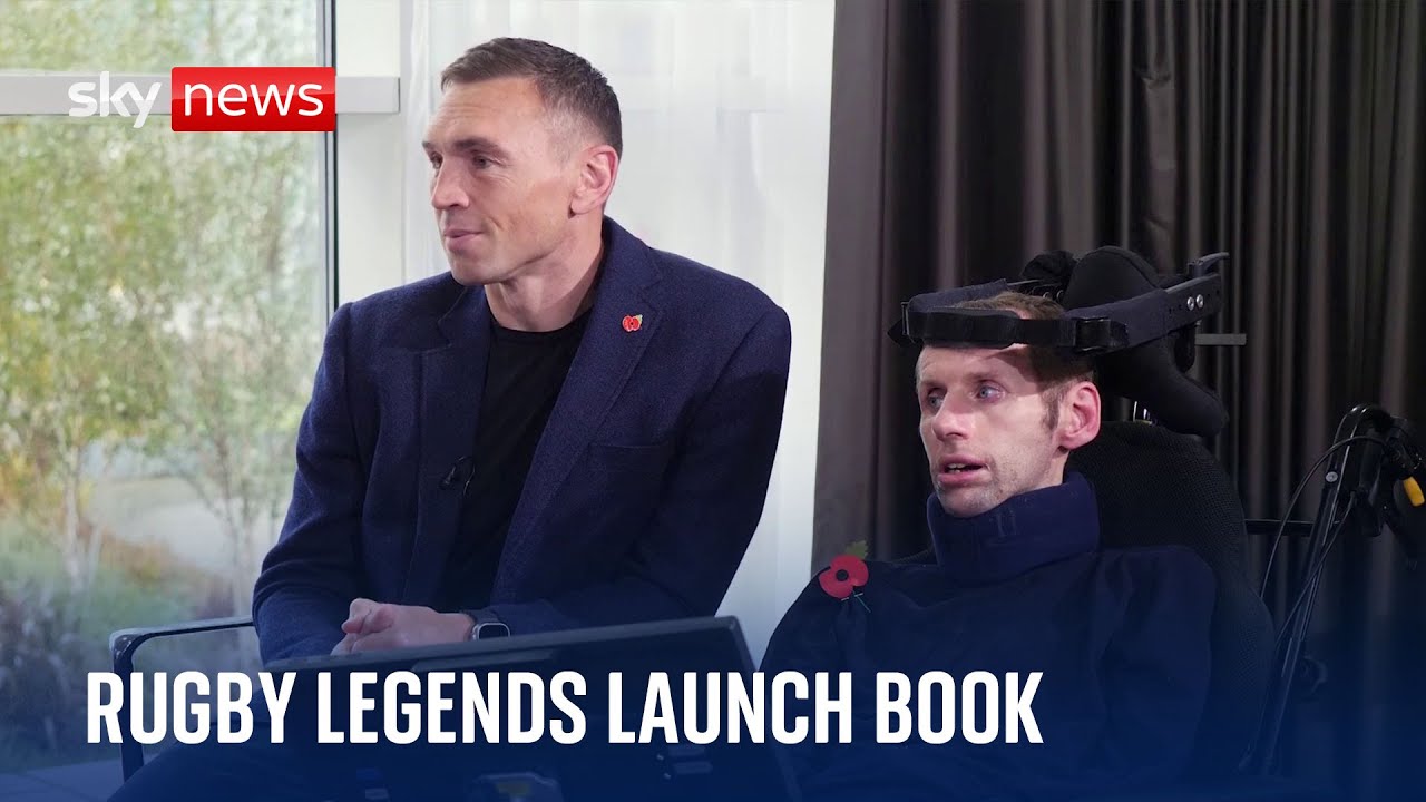 Rugby league legends launch book to highlight friendship