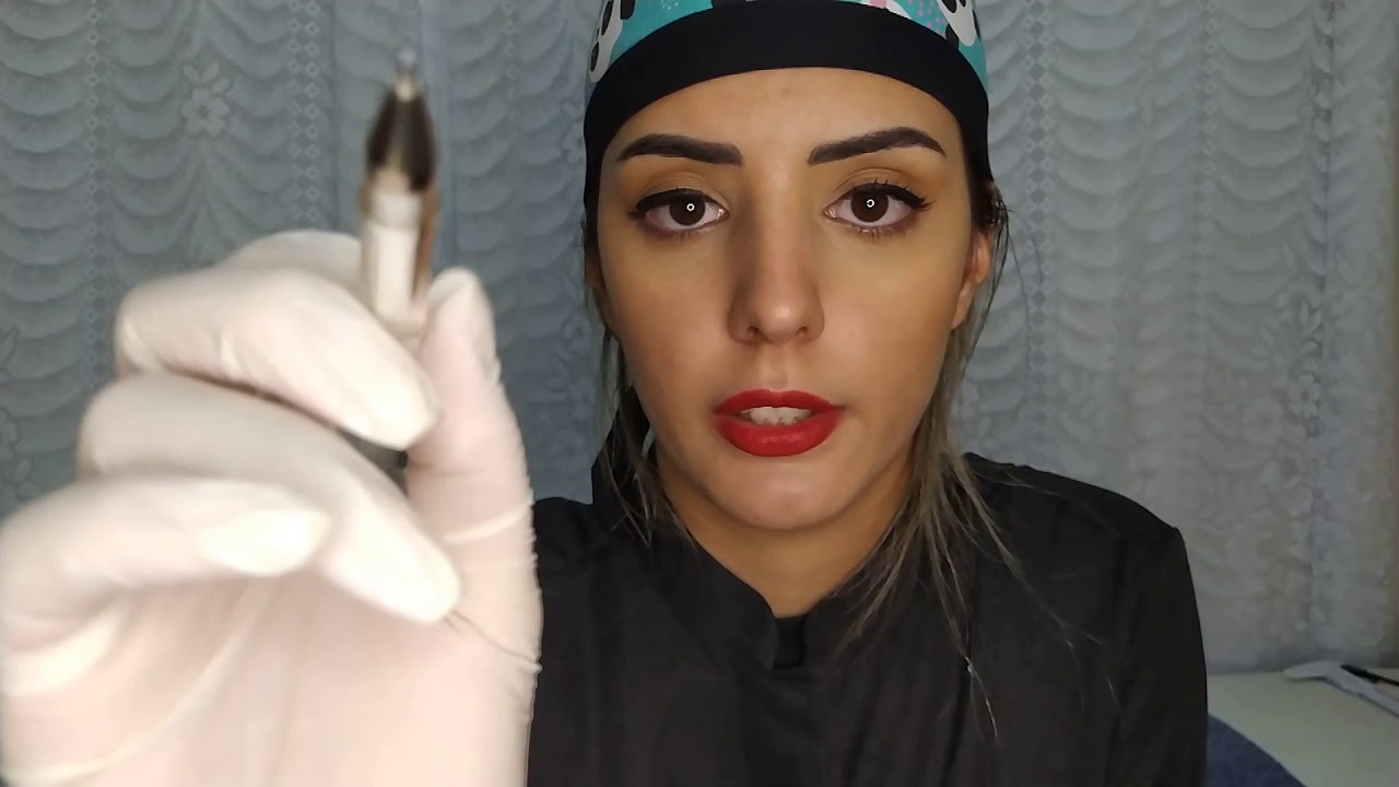 ASMR - FAZENDO SUA SOBRANCELHA! ROLEPLAY