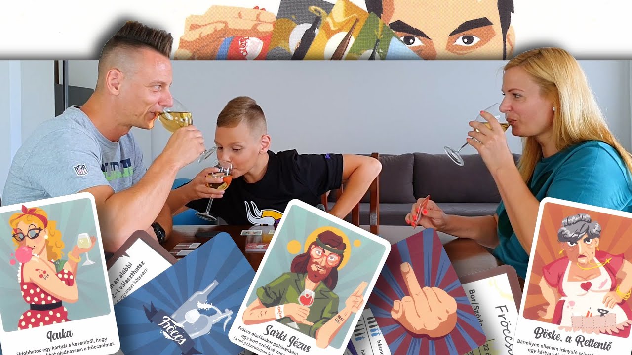 Fröccs társasjáték - Löttyints asszony!
