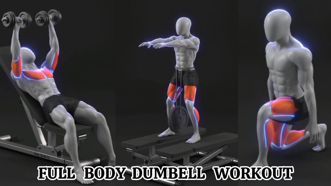 LIVE 🔴 12-Minute Full Body Dumbbell Workout | Follow Along