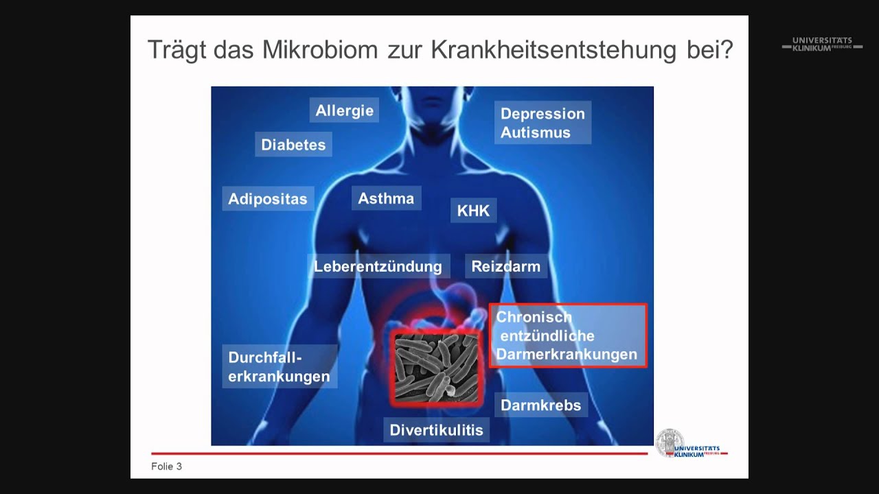 Darmflora und Mikrobiom: Warum wir ohne Keime nicht leben können - 1. Freiburger Abendvorlesung 2014