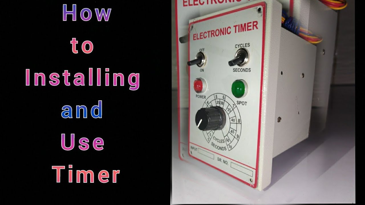 how to use Spot welding machine timer || वेल्डिंग मशीन टाइमर सेटिंग का उपयोग कैसे करें 8780499281