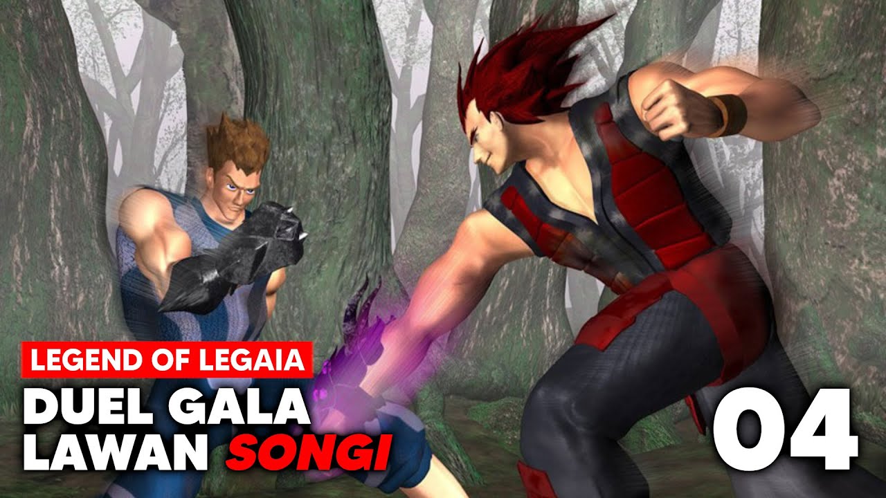 Gala berduel melawan Songi! Legend of Legaia