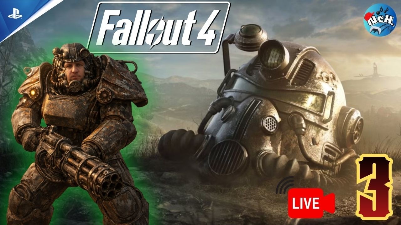 3🔴 Diament City. | Fallout 4 🦟 #nażywo