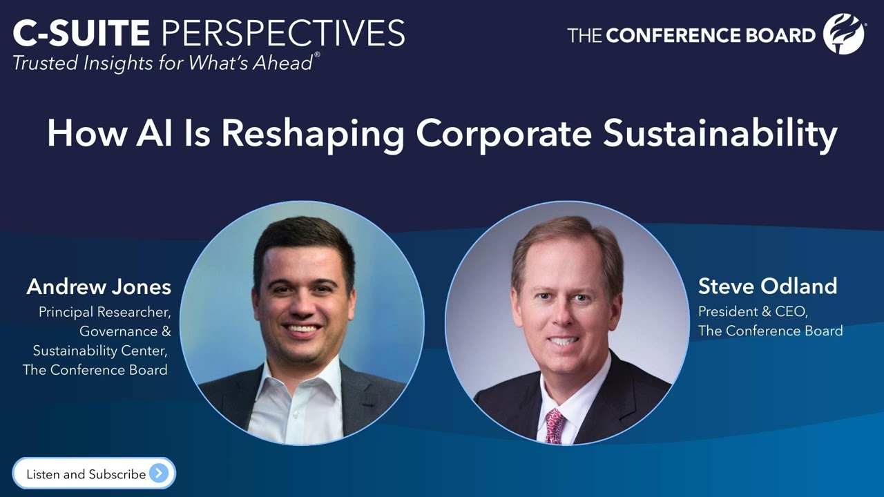 How AI Is Reshaping Corporate Sustainability