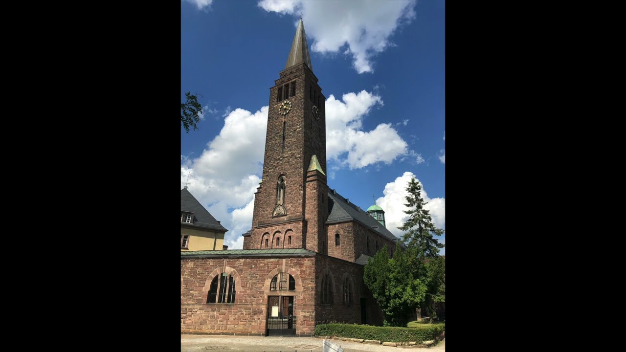 Saarbrücken: Christkönig-Kirche (Vollgeläut der Glocken)