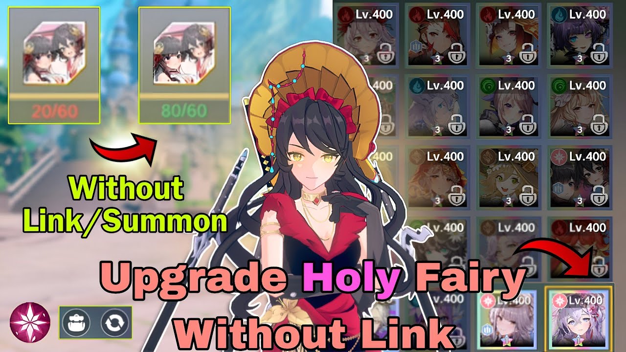 Upgrade Holy Fairy without Link/Summon 🌝✨ | Neverland 🎉✨