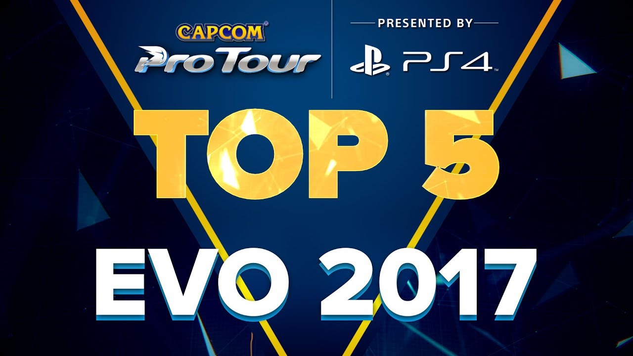 SFV: EVO 2017 TOP 5 MOMENTS - CPT 2017