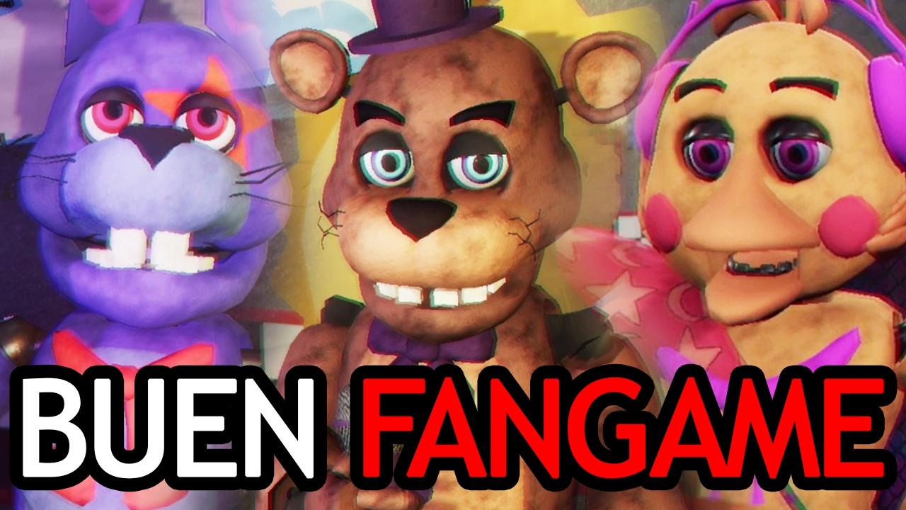 EL MEJOR FANGAME MULTIPLAYER de FNAF