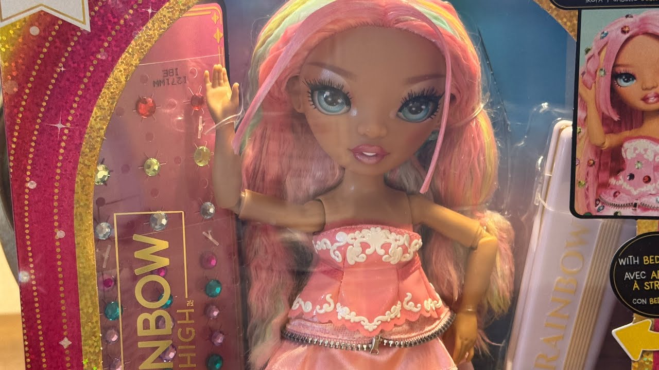 Rainbow High BE DAZZLING- ADELINE ROSE Unboxing & Review @Rainbow High 
